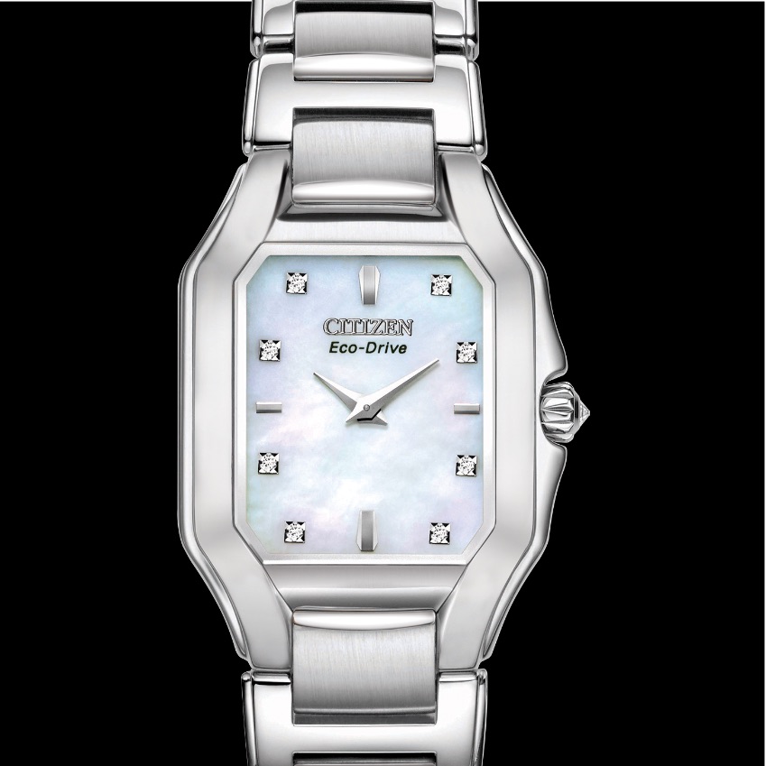 Citizen Diamond White MotherOfPearl Watch
